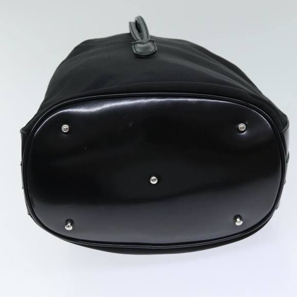 GUCCI Bamboo Hand Bag Nylon 2way Black 001 2684 1657 Auth 74809 - Picture 5 of 16